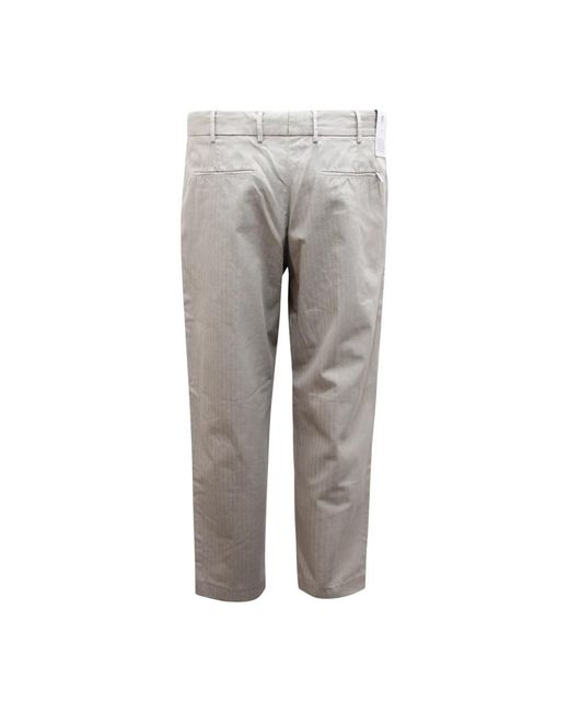 PT01 Gray Slim-Fit Trousers for men
