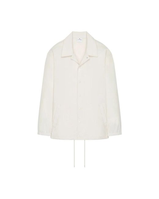 Courreges White Light Jackets for men