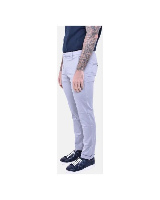 Suit Trousers di Dondup in Blue da Uomo