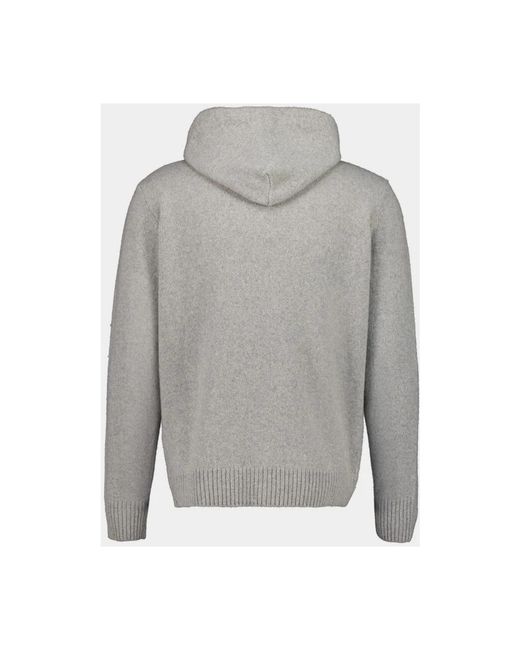 120% Lino Gray Zip-Throughs for men