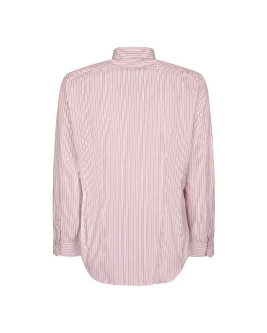 Dell'Oglio Pink Casual Shirts for men
