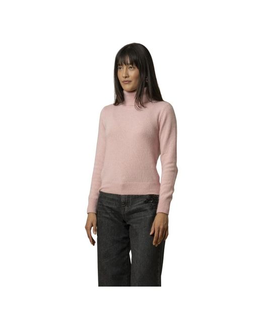 Turtlenecks Kocca de color Pink