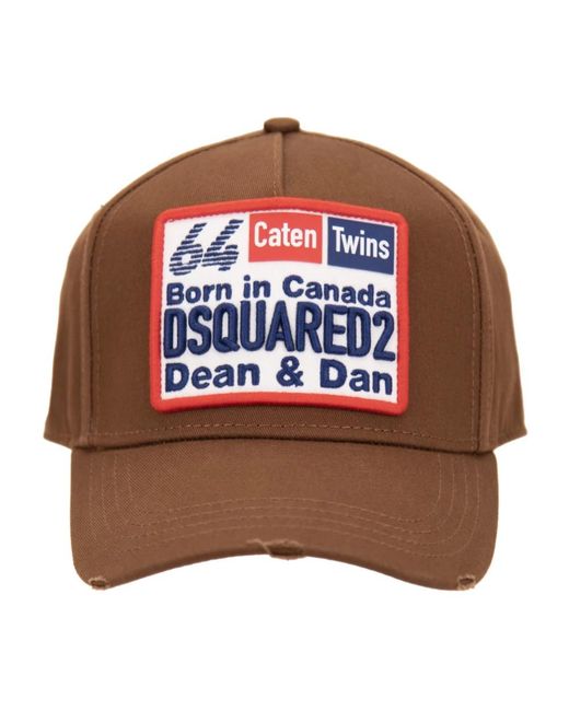 DSquared² Logo Baseball Cap in het Orange