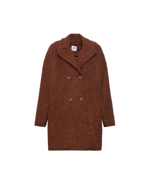 Tiffany & Co Brown Double-Breasted Coats