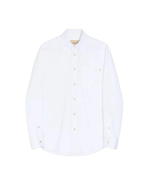 Valentino White Formal Shirts for men