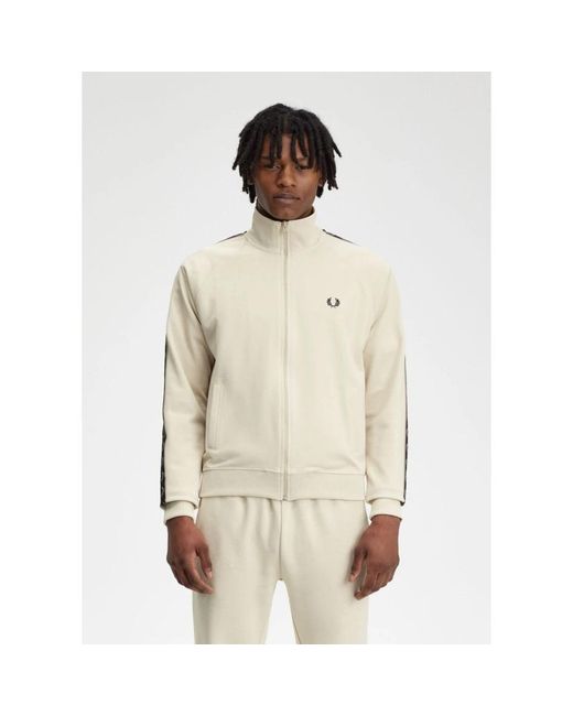 Fred Perry Natural Zip-Throughs for men
