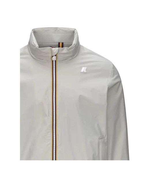 Light Jackets K-Way de hombre de color Gray