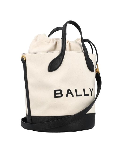 Bally Black Bucket Bags