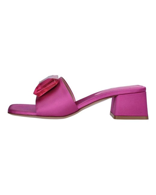 Gianvito Rossi Purple Sandalen Fuchsia