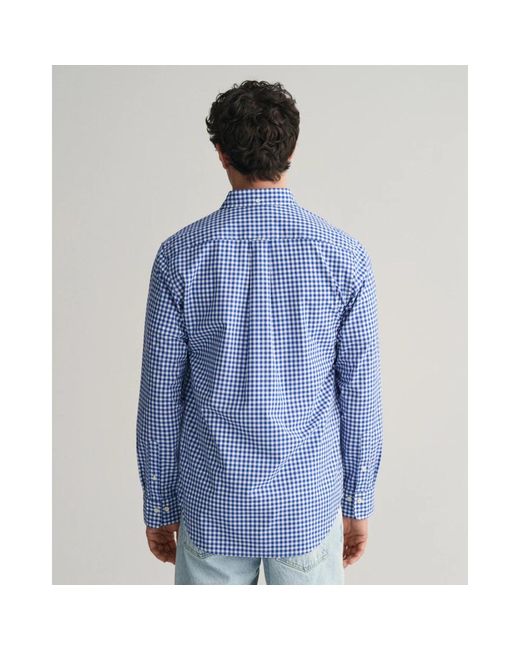 Gant Blue Casual Shirts for men