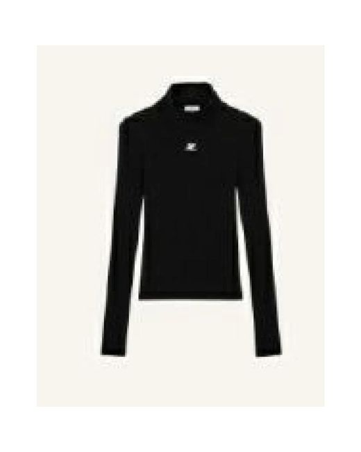 Courreges Black Turtlenecks