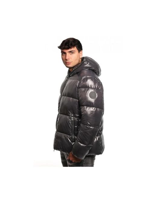 Save The Duck Black Winter Jackets for men