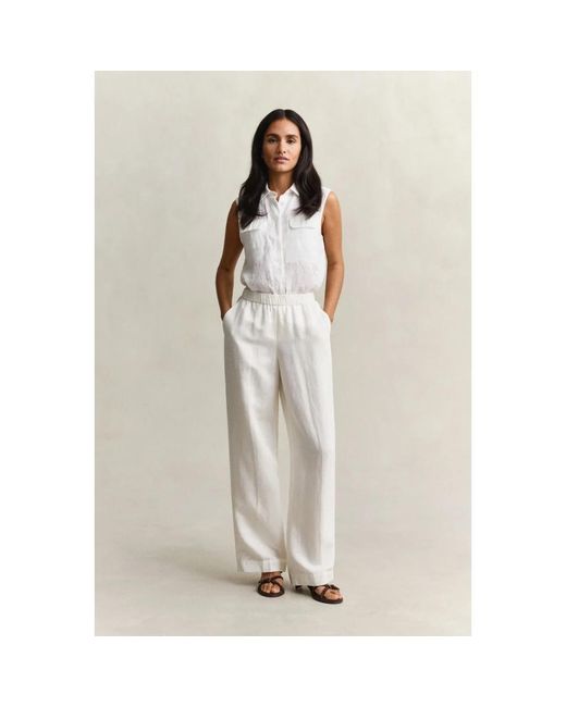 Gant Gray Wide Trousers