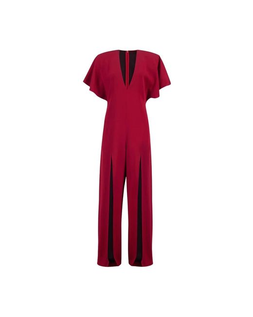 Stella McCartney Red Jumpsuits