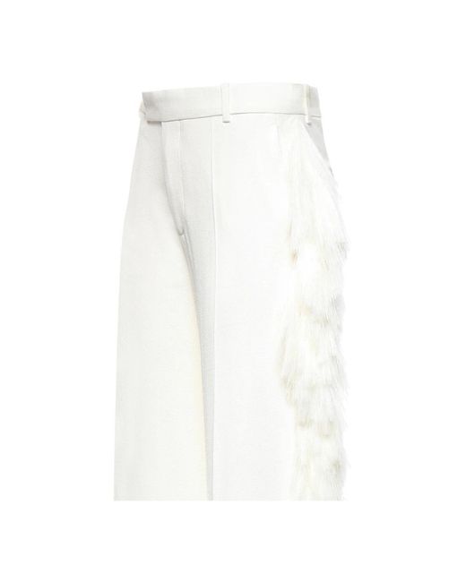 Phoebe Philo White Straight Trousers
