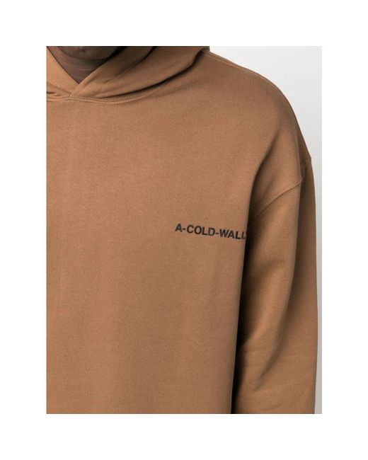 A_COLD_WALL* Brown Hoodies for men