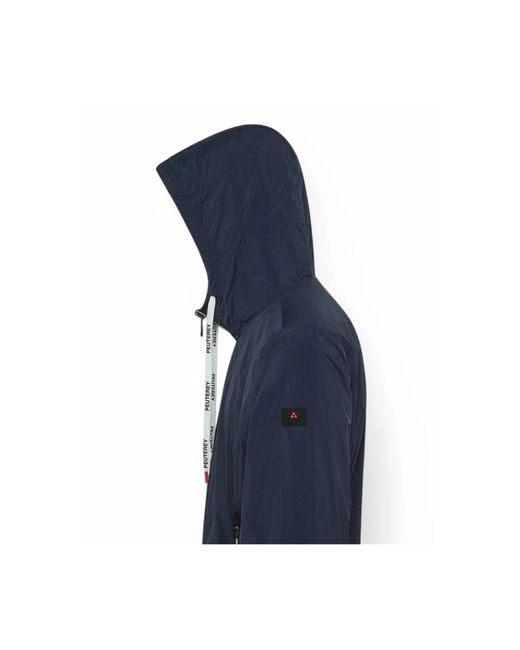 Peuterey Wendbare Polyester Parka Jacke in Blue für Herren
