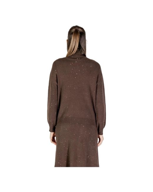 Turtlenecks Liu Jo de color Brown
