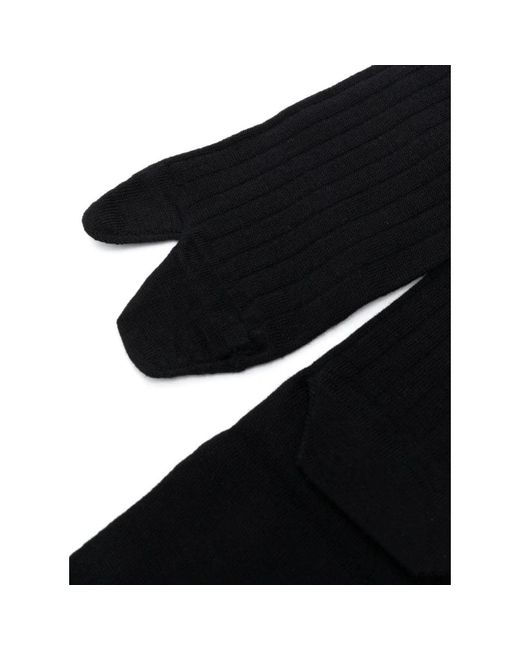Maison Margiela Black Socks for men