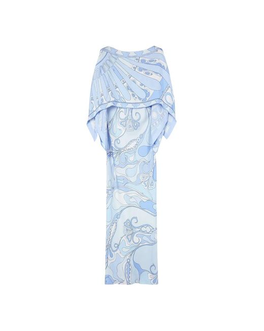 Emilio Pucci Blue Maxi Dresses