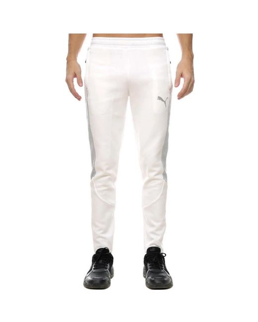 PUMA Vochtregulerende Trainingsbroek in het White voor heren