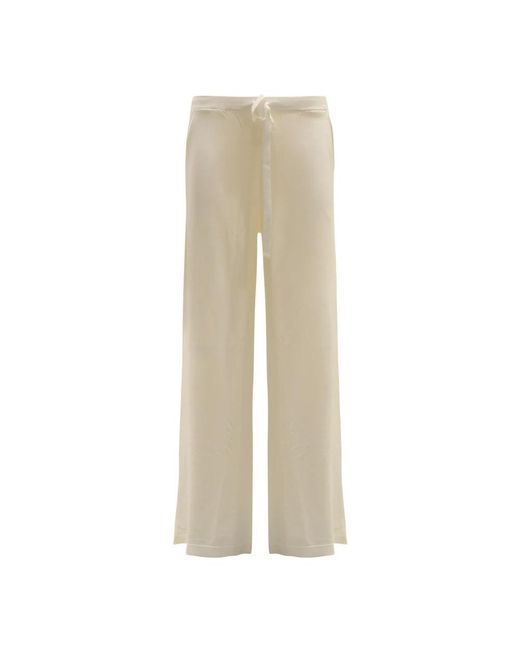 P.A.R.O.S.H. Natural Wide Trousers