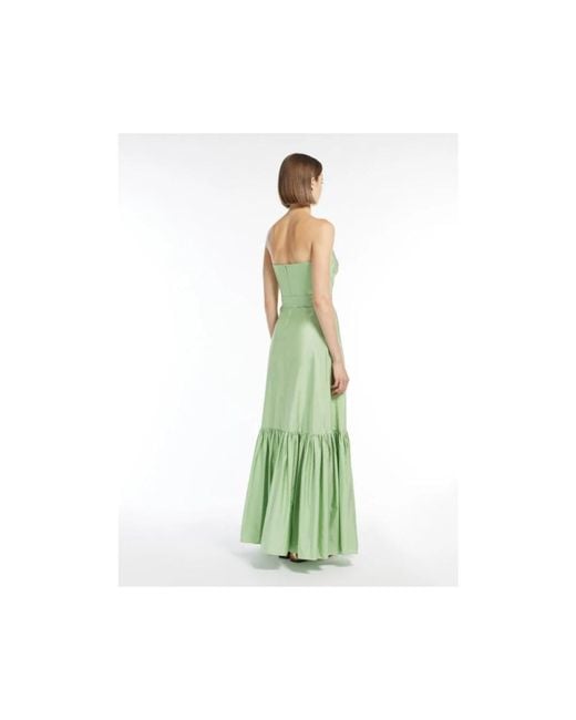 Max Mara Kleedjes ,Groen ,Elegante Array Jurk in het Green