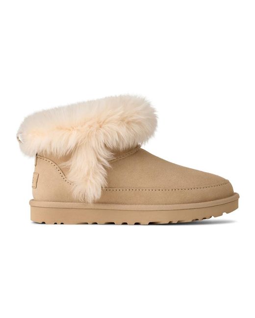 Ugg Schoenen ,Wol Classic Ultra Mini Chalet in het Natural