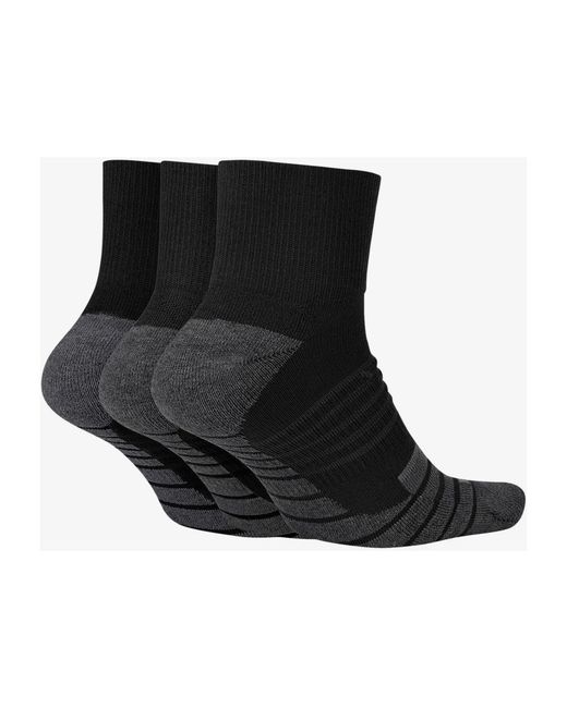 Pack De 3 Pares De Calcetines Negros Everyday Max Cushioned De Nike de hombre de color Black