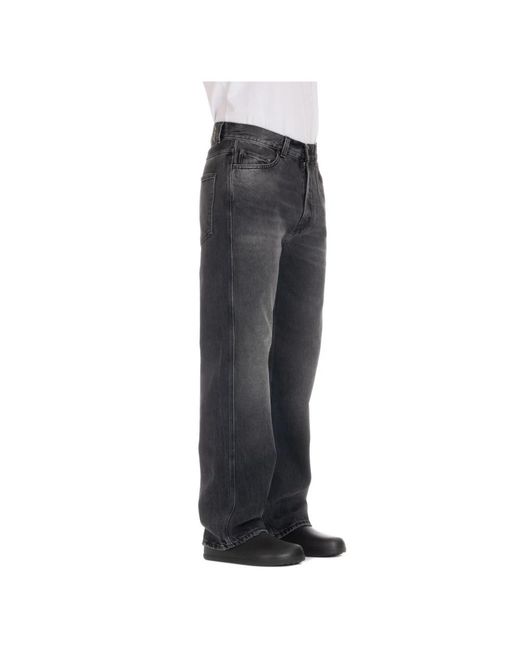 Haikure Gray Straight Fit Jeans for men