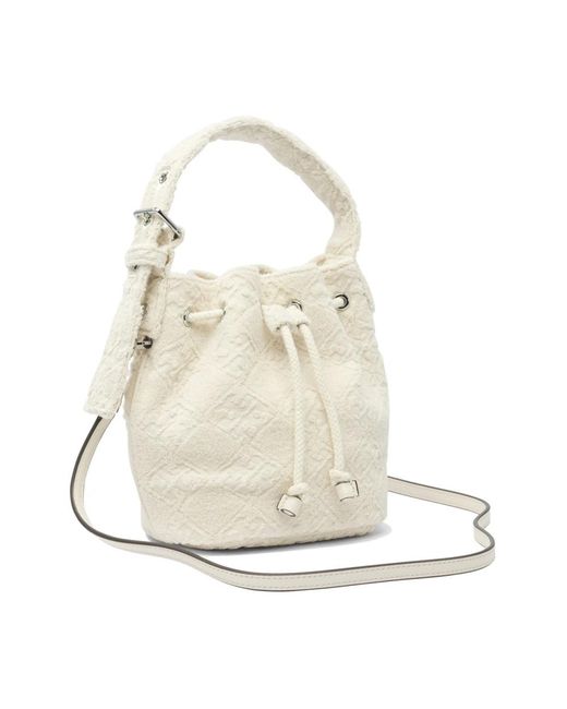 Tory Burch Natural Bucket Bags