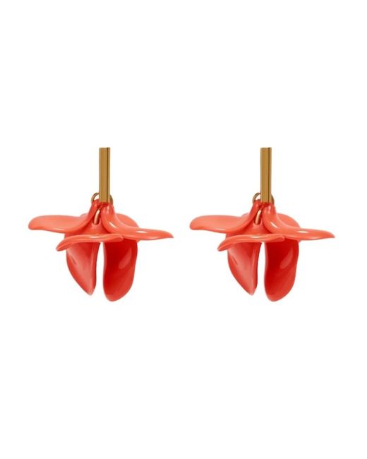 Earrings Malababa de color Red