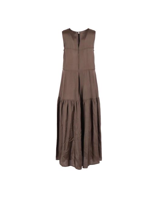 Aspesi Maxi Jurk in het Brown