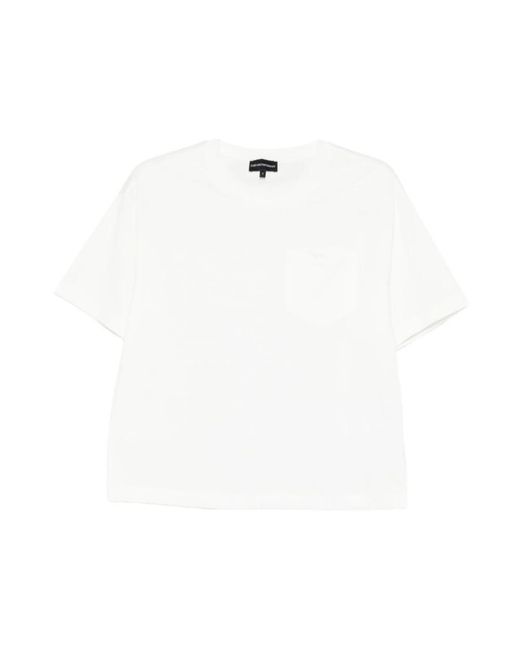 Emporio Armani White T-Shirts