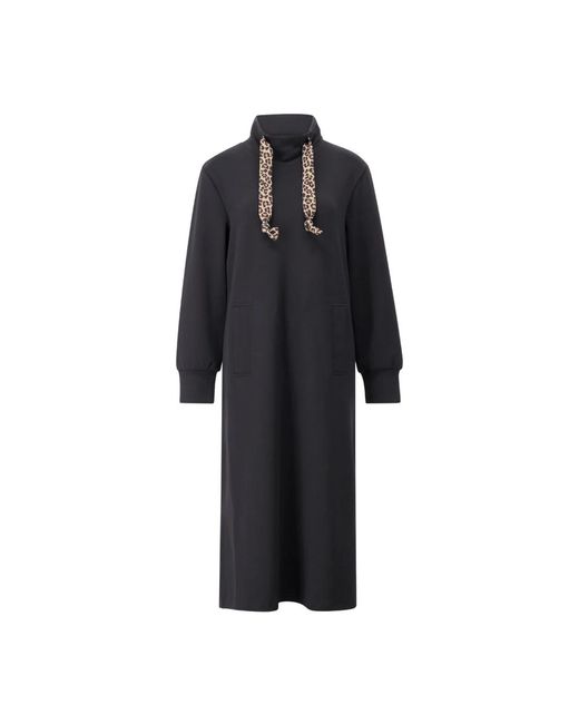 Marc Cain Midi Dresses in het Black