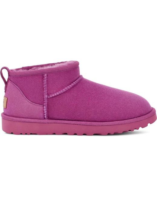 Ugg Purple Classic ultra mini stiefel,stilvolle winterstiefel für frauen,winter chic mini stiefel