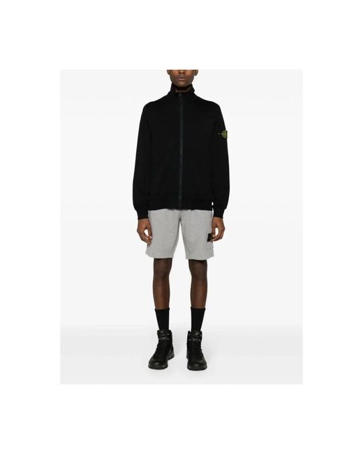 Stone Island Zip-Throughs in het Black voor heren