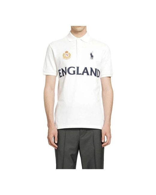 Polo Ralph Lauren White Polo Shirts for men