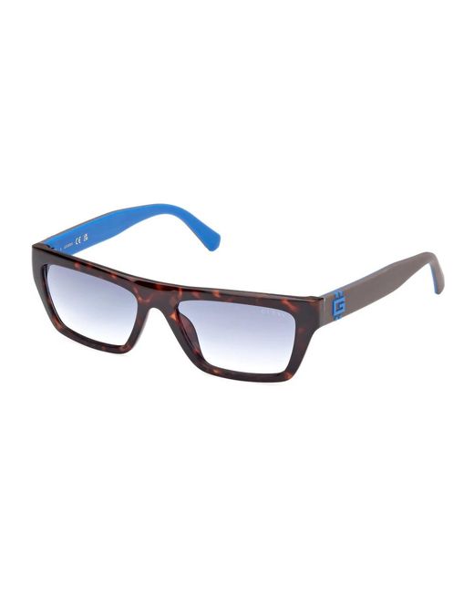 Guess Sonnenbrille gu00120 52w farbcode in Blue für Herren