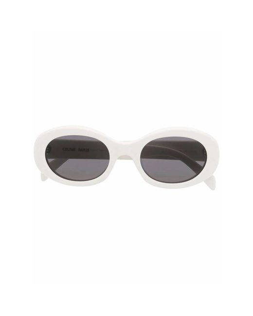 Céline White Sunglasses