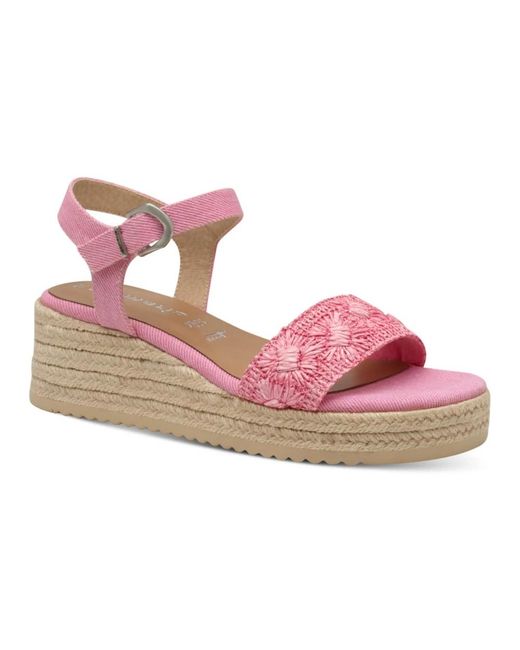 Tamaris Pink Wedges