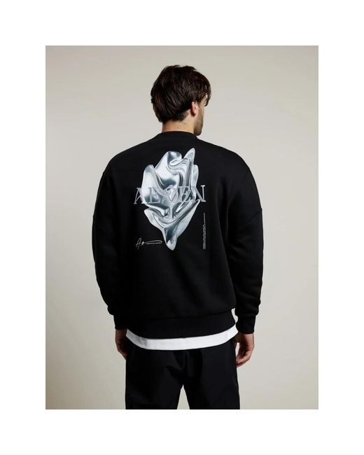 Aeden Black Sweatshirts for men