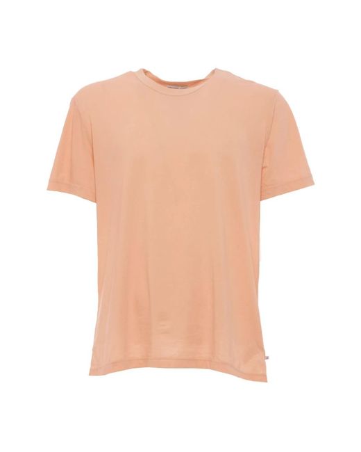 James Perse Tops ,Roze ,Katoen T-Shirts in het Orange voor heren