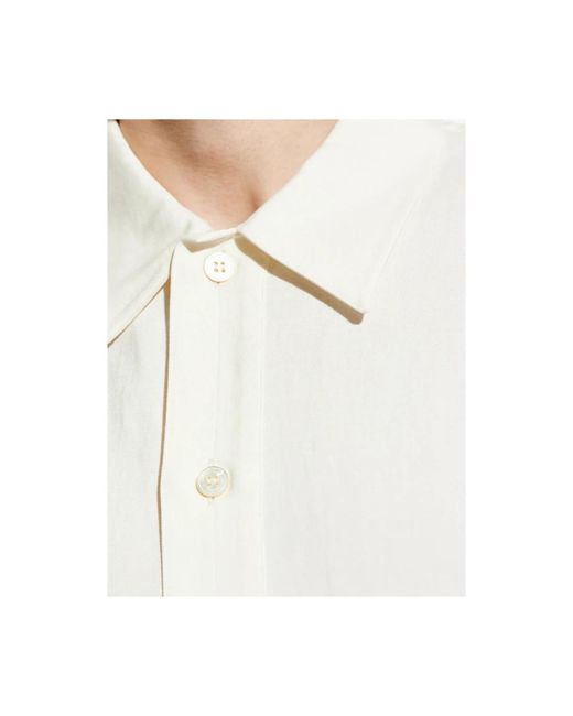 Studio Nicholson White Polo Shirts for men