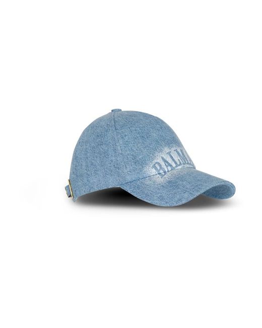 Caps Balmain de hombre de color Blue