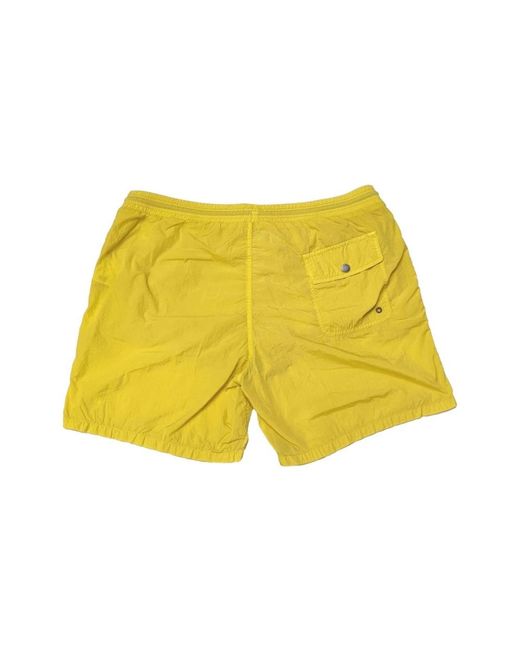 C P Company Yellow Beachwear for men