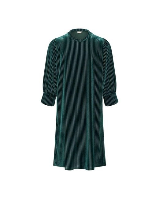 Short Dresses Kaffe en coloris Green