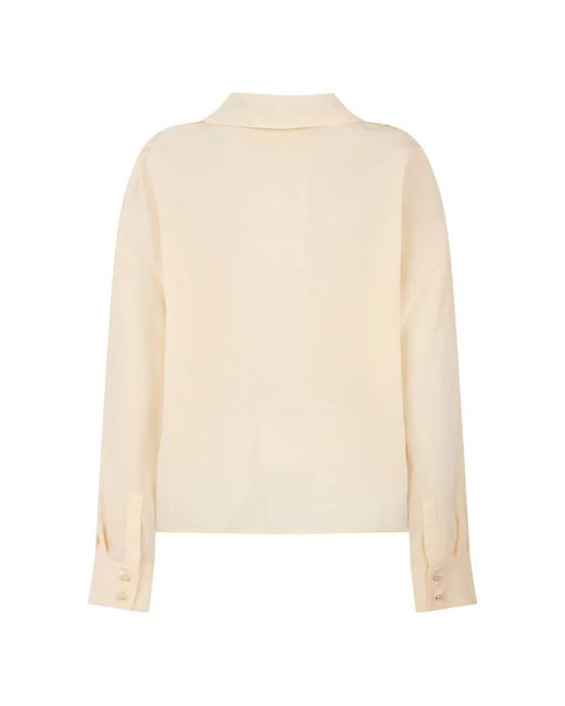 Max Mara Blouses in het Natural