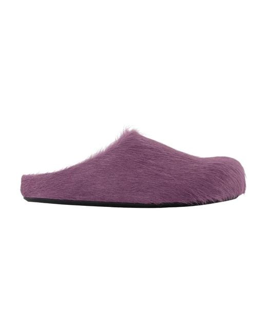 Marni Purple Slippers