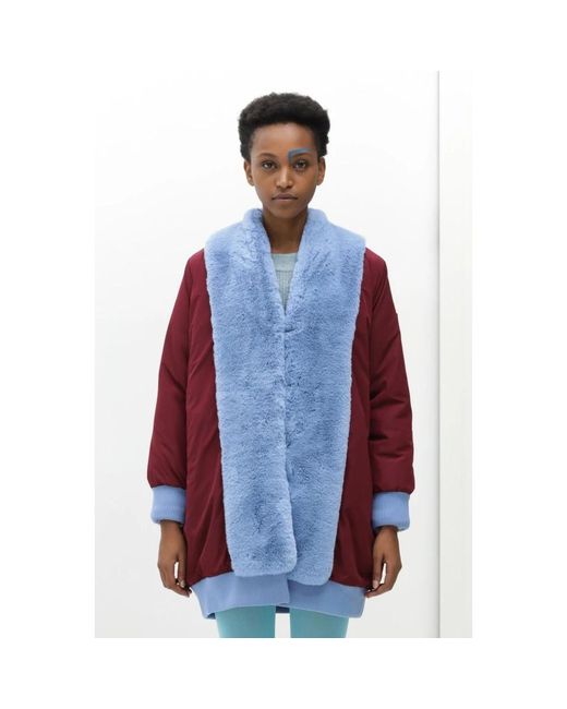 OOF WEAR Eco Bont Shearling Jassen in het Red